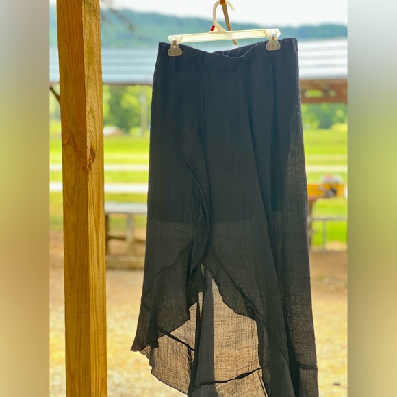 Ruffle High Low maxi skirt - Picture 4 of 8